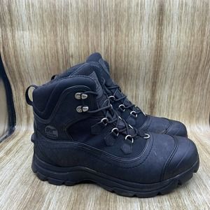 Sorel Boots Timberwolf Black Outdoor Winter Snow Waterproof Mens US 12 EUR 45